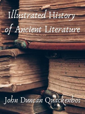 cover image of Illustrated history of ancient literature